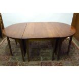 A Pine Demi-lune Extending Dining Table,