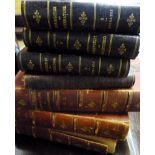 Three Leather Bound Volumes 'Political L