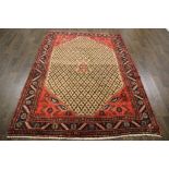 A North West Persian Woollen Rug, with a