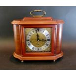 A 20th Century Mahogany Cased Mantel Clo