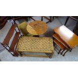 A Nest of Three Occasional Tables, toget