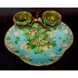 A 19th Century George Jones Majolica Str