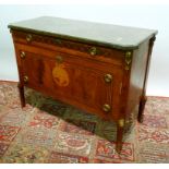 A French Marquetry Inlaid Commode, the g