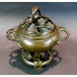 A 19th Century Japanese Patinated Bronze