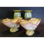 A Pair of Doulton Lambeth Art Union Pott