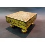 A Japanese Meiji Lacquered Go Table of S