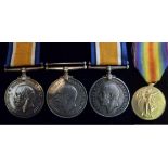 A WWI Medal Pair to 38809 Pte. W. R. Hor