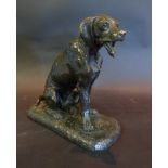 A 19th Century Patinated Bronze Model of