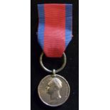 An 1815 Waterloo Medal named to William