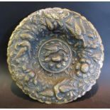 An Early Continental White Metal Plaque,