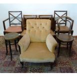 A Late Victorian Early Edwardian Upholst