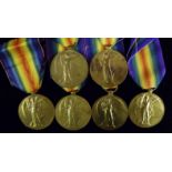 Six WWI Victory Medals