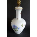 A Herend Porcelain Table Lamp,