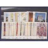 Iran 1990  International Congres set of 16, SG MS2591, fine U.M