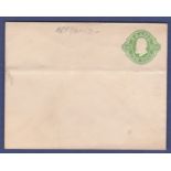 Foreign Postcards - Brazil unused postal stationary envelope 100 Reis.