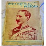 With The Flag to Pretoria. Part 11, Front cover show a portrait of General Ian Hamilton. published