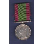 Victorian Afghanistan Medal, named to 4673 Driver C. Harvey C Batt 4 BN Royal Artillery.