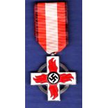1938 German Fire Brigade Bravery Cross 1st class