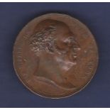 Medallion HRH Frederick Duke of York 'Commander in Chief Of The British Army. (Bronze) VF