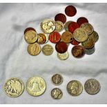 U.S.A. Small collection Cents to Half Dollar, Grade VG to EF, 1896 Nickel noted (32).