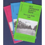 Norwich 1905- "Old Ordnance Survey Maps" (3) Reprints of the originals by Alan Godfrey Maps.