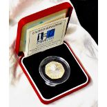 Great Britain 2000, 150 Years Public Libraries, Silver proof 16 Grams Silver. Royal Mint Sp 4613.