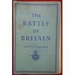 WWII The Battle Of Britain booklet, August - October 1940, published in 1941