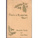 Norfolk Verse by John Kett ‘Tha’s a Rum’un Bor!