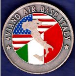 United States 603rd Air Control Squadron Badge  31st Fighter Wing - Aviano air base Italy,