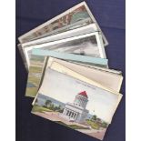 Canada & USA  Good bundle of mostly 1920/30's postcards (150 approx).