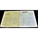 The Law Guarantee & Trust Society Ltd - 1901  Letter-headed notification of signatures to Lloyds