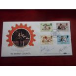 Royal Ballet autographed Roland Price & Martin Tait 1984 British Council. GB first day cover