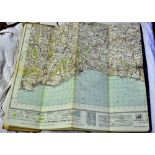 National Grid Ordnance Survey  One-Inch Map Of Great Britain. Sheet 177 Taunton and Lyme Regis,