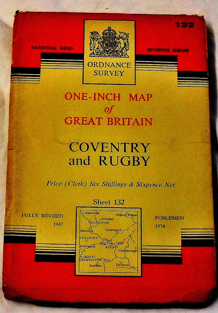 National Grid Seventh Series Ordnance Survey  One-Inch Map Of Great Britain. Sheet 132 Coventry - Image 2 of 2