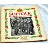 The Suffolk Regimental Gazette  No. 516 Summer, 1956. An interesting insight into The Suffolk Regt.