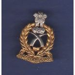 Indian Army Dental Corps cap badge (Bi metal)