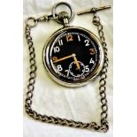 Pocket Watch - World War II  Nice clean WWII Officer's pocket watch, No. 306640.  In working order