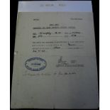 1942 Mil Hospital 24hr Pass