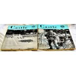 Castle - Journal of the Royal Anglian Regiment  Three issues - May and October 1967 and a booklet of