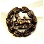 Gloucestershire Regiment, Larger patt brass back cap badge K & K 635