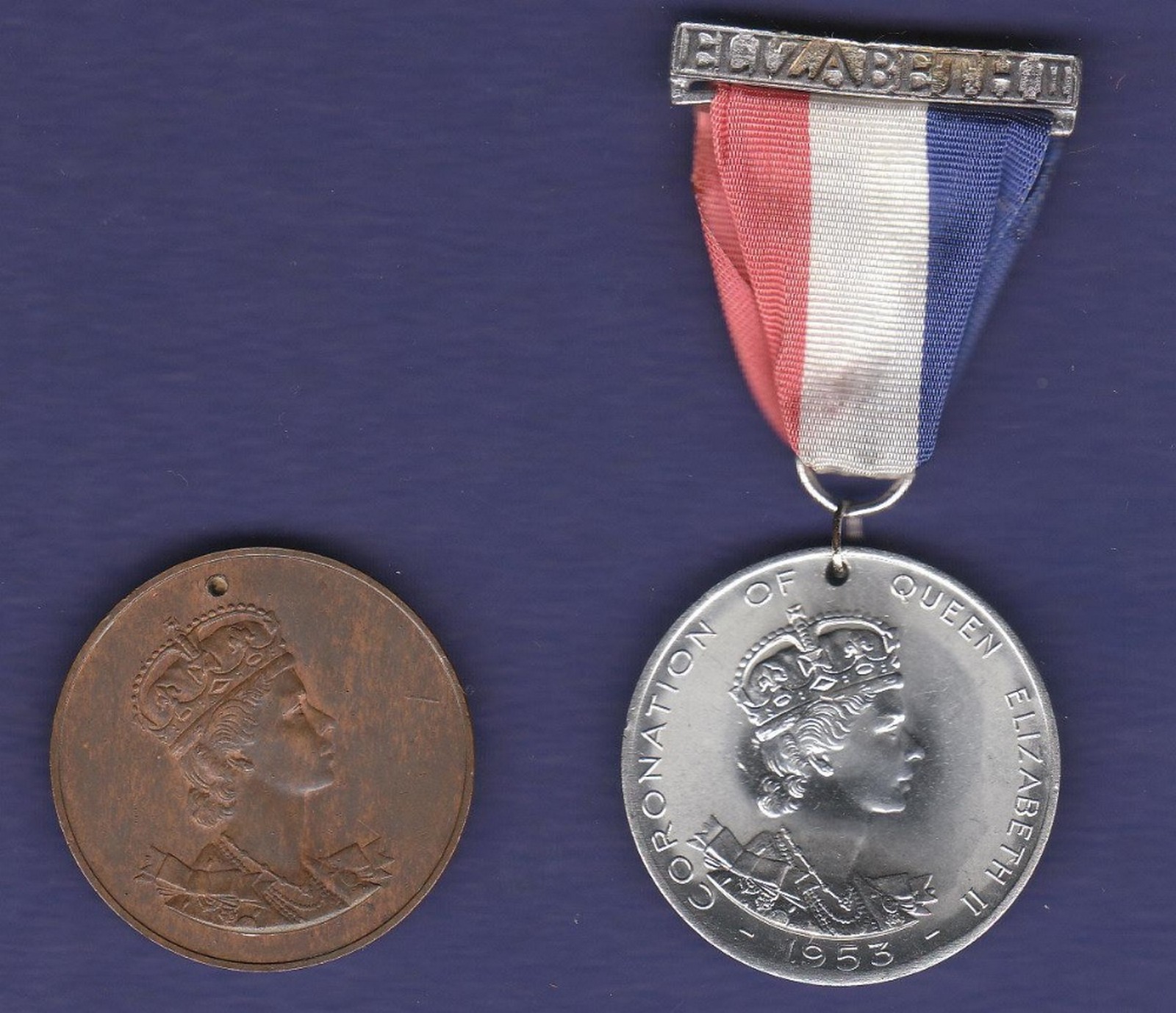 Coronation Medals - Coronation of Queen Elizabeth II June 2, 1953, Officially approved by the