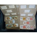 Accumulation Cigarette & trade cards in a box 100?s mixed condition