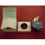 World War II British Home Front - Civilian issue gas mask (respirator) in box of issue.  Excellent