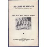 1951 - "The Crime of Genocide" (A plea for ratification of the Genocide Pact) by The Serbian