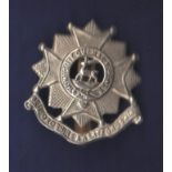 The Bedford and Hertfordshire Regiment Cap Badge, white metal. Clean untouched condition.