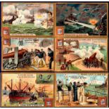 Liebig Naval Manoeuvres 1902 set 6 S0705 vg