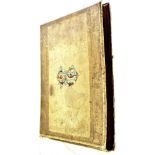 Monogrammed (EU) Photograph Album  with range of large images 10" x 7", some larger, fine 1890's-