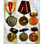 Europe - Six medals incl East Germany, Russia, Hungary etc