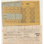 Ephemera - Britain 1953  Ration Book, documents etc.