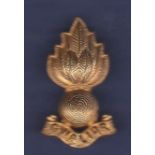 Indian - Gwalior engineers cap badge. Good